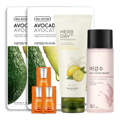 gift-sua-rua-mat-herb-day-365-lemon-grapefruit-100ml-dau-tay-trang-55ml-1