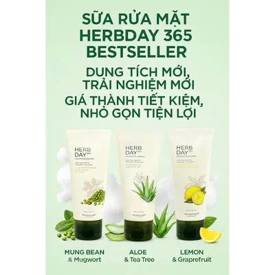 sua-rua-mat-tao-bot-danh-cho-da-dau-mun-the-face-shop-herb-day-365-master-blending-facial-foaming-cleanser-mung-bean-mugwort-100ml-2