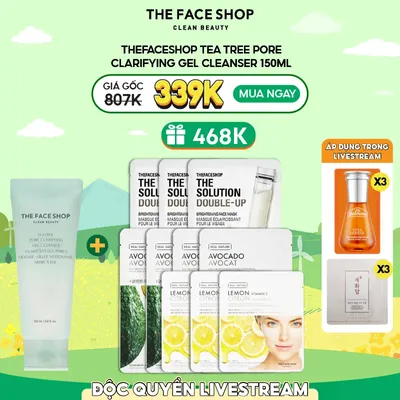 t135combo-sua-rua-mat-the-face-shop-lam-sach-da-chiet-xuat-tram-tra-tea-tree-pore-clarifying-gel-cleanser-150mltang-3-mat-na-brightening-20ml-3-mat-na-mat-giam-quang-tham-chanh-6ml-4-mat-na-bo-cap-am-real-nature-20g-1