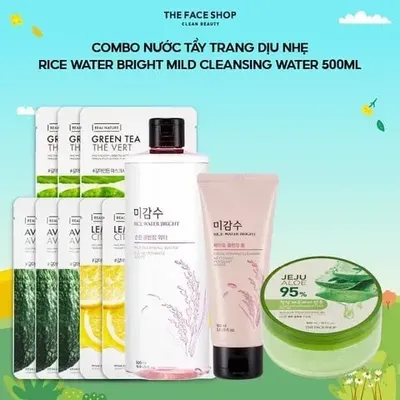 combo-nuoc-tay-trang-the-face-shop-lam-sach-diu-nhe-rice-water-bright-mild-cleansing-water-500ml-2