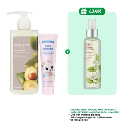 combo-sua-duong-the-the-face-shop-cung-cap-am-avocado-300ml-kem-duong-da-tay-dragon-thuan-chay-30ml-02-1