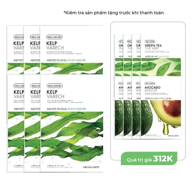 set-6-mat-na-giay-thanh-loc-danh-cho-da-nhon-mun-the-face-shop-real-nature-kelp-1