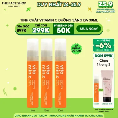 chi-299k-combo-3-tinh-chat-the-face-shop-duong-sang-da-vitamin-brightening-serum-10ml-1