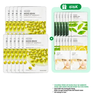 mua-11-tang-14-mat-na-the-face-shop-thanh-loc-duong-am-da-real-nature-mung-bean-20g-2-mat-na-mat-gao-6ml-1
