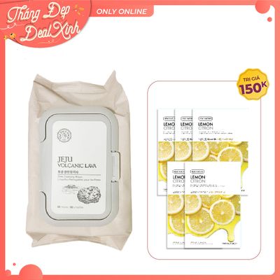 combo-05-mat-na-giay-khan-giay-tay-trang-jeju-volcanic-lava-pore-cleansing-wipes-1