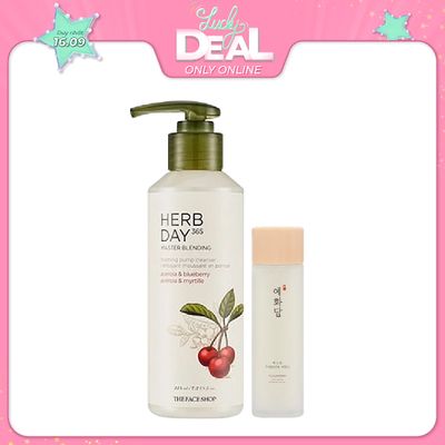 combo-tinh-chat-sua-rua-mat-phuc-hoi-sinh-khi-lan-da-herb-day-365-master-blending-liquid-foam-acerola-blueberry-1