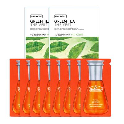 gift-combo-2-mat-na-real-nature-tra-xanh-8-sample-tinh-chat-dr-belmeur-vita-serine-tone-1