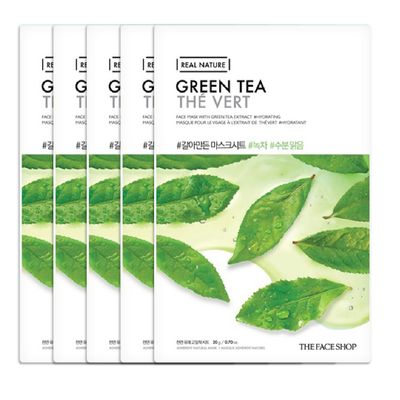 gift-5-mat-na-thanh-loc-da-ngua-mun-tu-tra-xanh-thefaceshop-real-nature-green-tea-1