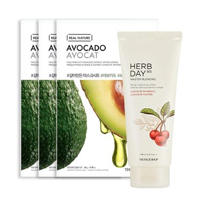 gift-combo-kem-tay-trang-herb-day-365-master-blending-acerola-blueberry-mat-na-duong-am-real-nature-avocado-1