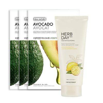 gift-combo-kem-tay-trang-herb-day-365-master-blending-lemon-mat-na-duong-am-real-nature-avocado-1