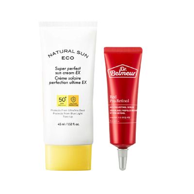 gift-combo-kem-chong-nang-chong-anh-sang-xanh-thefaceshop-natural-sun-eco-super-perfect-tinh-chat-dr-belmeur-red-pro-retinol-1