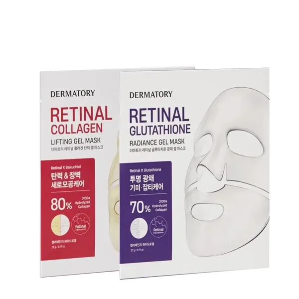 Mặt Nạ Cao Cấp Dermatory Dưỡng Da Săn Chắc, Sáng Mịn Retinal Gel Mask 22g