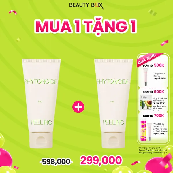 Tẩy Tế Bào Chết Klavuu Cho Da Nhạy Cảm Phytoncide Peeling Gel 80ml
