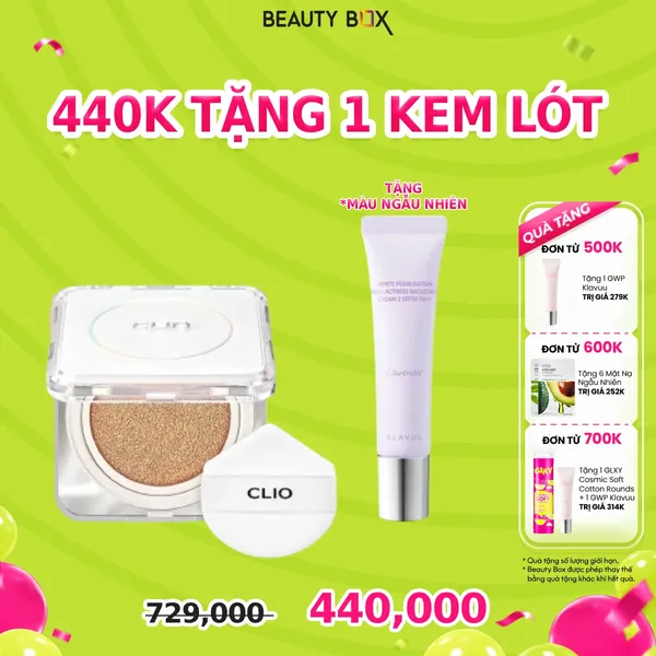 Phấn Nước Clio Mỏng Nhẹ & Che Khuyết Điểm Hoàn Hảo Kill Cover Founwear Cushion The Original Spf50+ Pa+++ 15g (tặng kèm lõi)