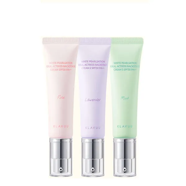Kem Lót Klavuu Nâng Tông Da White Pearlsation Ideal Actress Backstage Cream 30ml