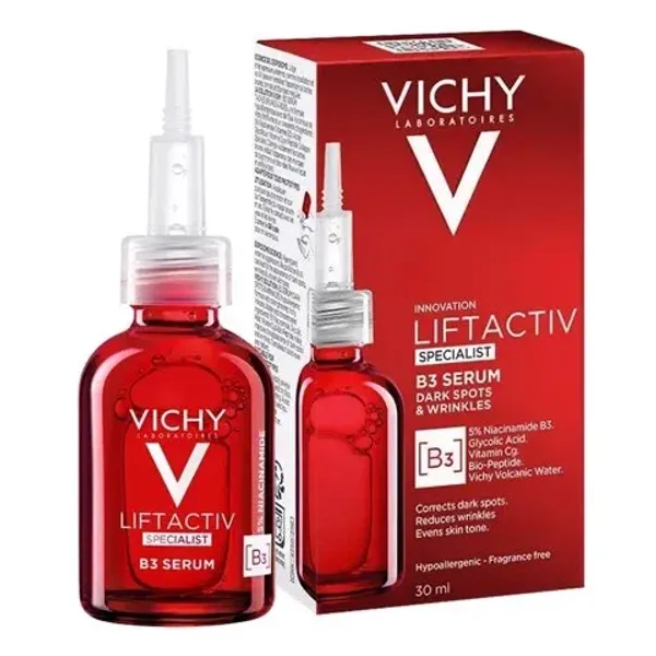 Tinh Chất Cải Thiện & Ngừa Đốm Nâu Thâm Nám Vichy Liftactiv B3 Dark Spots Serum 30Ml