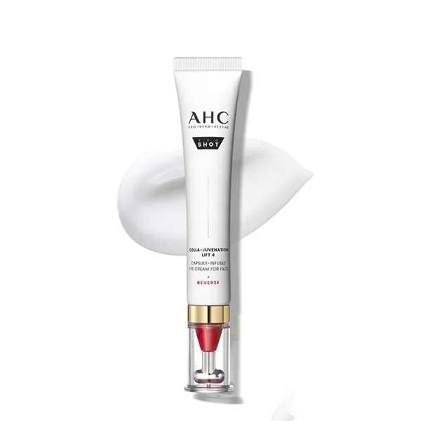 Kem Dưỡng Da Mặt Và Mắt Cải Thiện Lão Hóa Da AHC Pro Shot Colla Juvenation Lift 4 30ml (Eye Cream For Face)