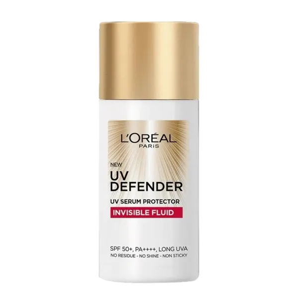 Kem Chống Nắng L’Oreal Paris Ngừa Lão Hóa Sớm Uv Defender Serum Protector Invisible Fluid 50ml
