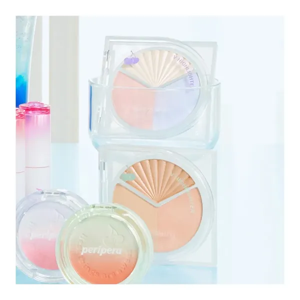 (Phiên bản mới – Soda Cafe) Phấn Bắt Sáng Peripera V Highlighter 6g
