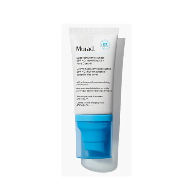 Kem Chống Nắng Hỗ Trợ Giảm Dầu Thừa & Se Khít Lỗ Chân Lông Murad Superactive Moisturizer SPF40 50ML