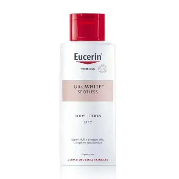 Sữa Dưỡng Thể Trắng Da Nhạy Cảm Eucerin White Therapy Clinical Whitening Body Lotion Spf7 250Ml