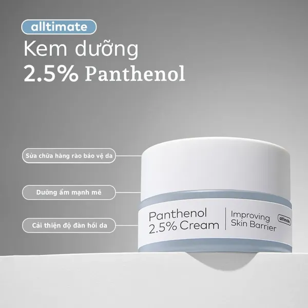 Kem Dưỡng Làm Dịu Da THEFACESHOP Alltimate Panthenol 2.5% 50ml