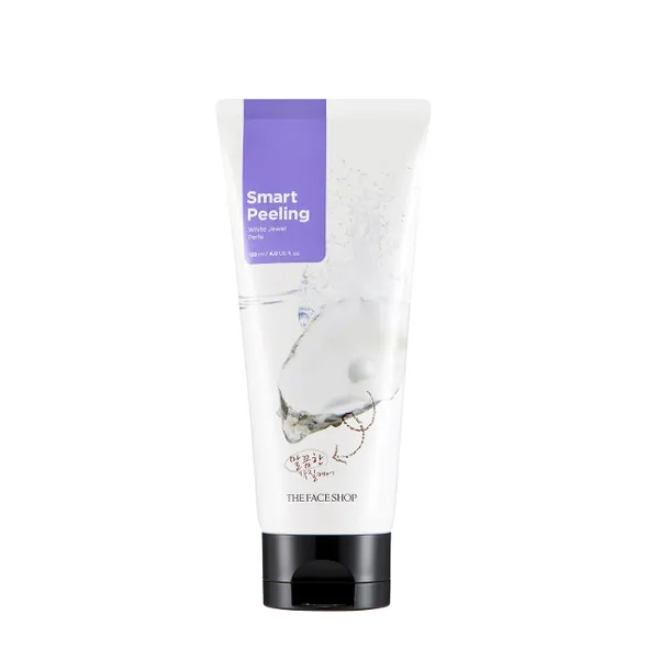 Tẩy Tế Bào Chết Ngọc Trai THE FACE SHOP Làm Sạch Sáng Da Smart Peeling White Jewel 120ml