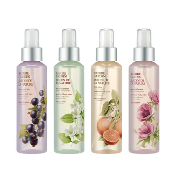 Xịt Dưỡng Thể Hương Nước Hoa THE FACE SHOP Nature Garden Romantic Jasmine Perfumed Body Mist 155ml