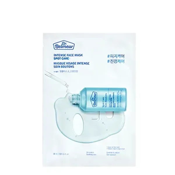 Mặt Nạ Giấy Làm Dịu Da Dr.Belmeur Intense Face Mask – Spot Care 30ml