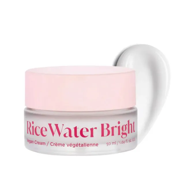 Kem Dưỡng Thuần Chay THE FACE SHOP Dưỡng Da Đều Màu Rice Water Bright Vegan Cream 50ml