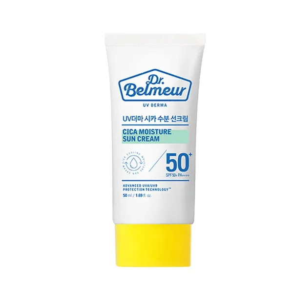 Kem Chống Nắng Dr.Belmeur Bảo Vệ Làm Dịu Da UV Derma Cica Moisturizing Sun Cream 50ml