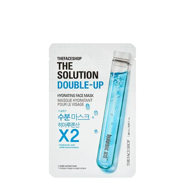 Mặt Nạ Cung Cấp Ẩm THE FACE SHOP The Solution Double-Up Hydrating 20ml