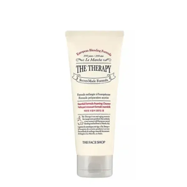 Sữa Rửa Mặt THE FACE SHOP Làm Chậm Sự Oxy Hóa Sớm The Therapy Essential Foaming Cleanser 150Ml