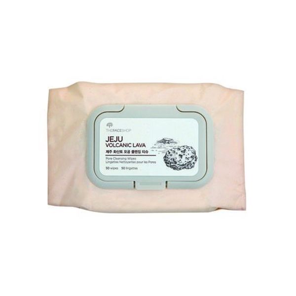 khan-giay-tay-trang-thanh-loc-lo-chan-long-thefaceshop-jeju-volcanic-lava-pore-cleansing-wipes-2