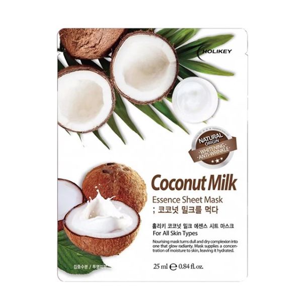 mat-na-sua-dua-duong-am-ngan-ngua-lao-hoa-da-holikey-coconut-milk-essence-sheet-mask-25ml-2