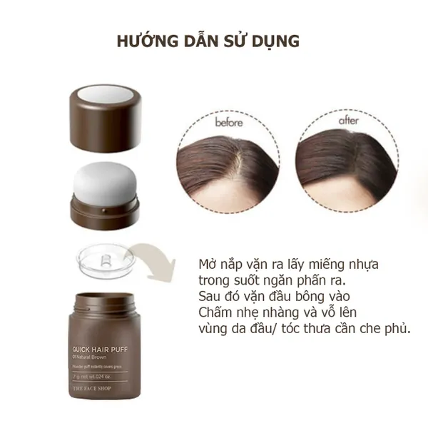 phan-che-khuyet-diem-toc-the-face-shop-quick-hair-puff-7g-7