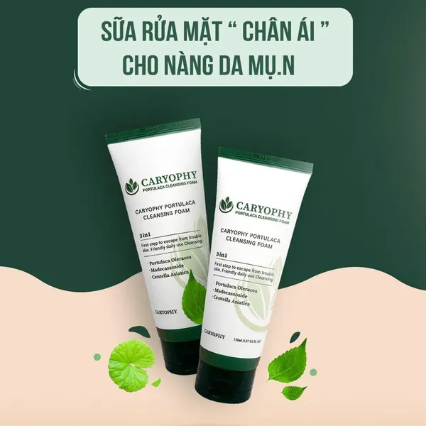 sua-rua-mat-cho-da-nhay-cam-caryophy-portulaca-cleansing-foam-150ml-4