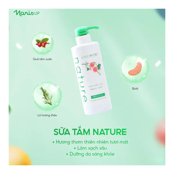 sua-tam-huong-thom-thien-nhien-naris-nature-fragrance-mild-body-soap-500ml-2