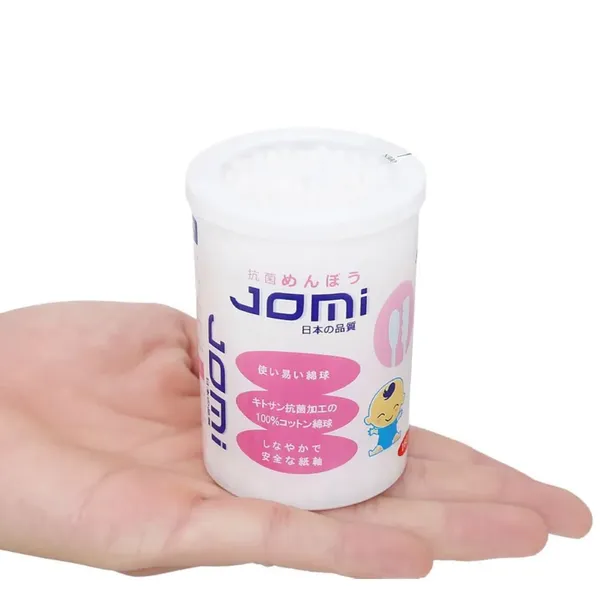 bong-tam-cho-tre-em-jomi-antibacterial-cotton-swab-160-que-2