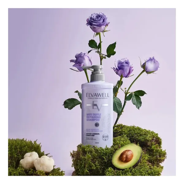 dau-goi-phuc-hoi-sau-tinh-chat-nam-elvawell-white-truffle-repairing-shampoo-2