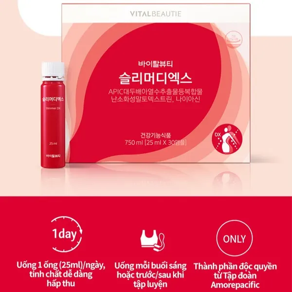 thuc-pham-vital-beautie-slimmer-dx-30ea-30-ong-4