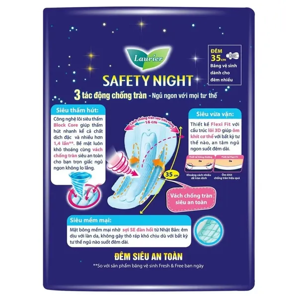 bang-ve-sinh-ban-dem-laurier-safety-night-sieu-tham-bao-ve-chong-tran-35cm-8-mieng-6