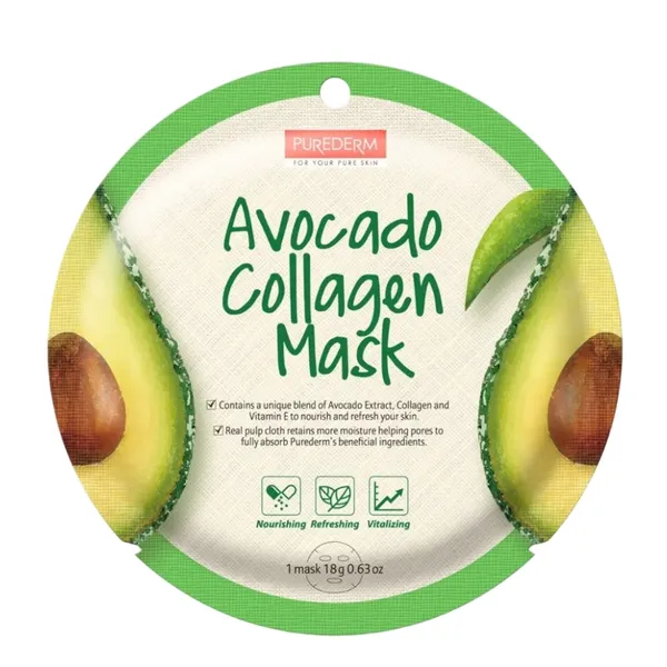 mat-na-duong-am-chiet-xuat-qua-bo-purederm-avocado-collagen-mask-18g-1