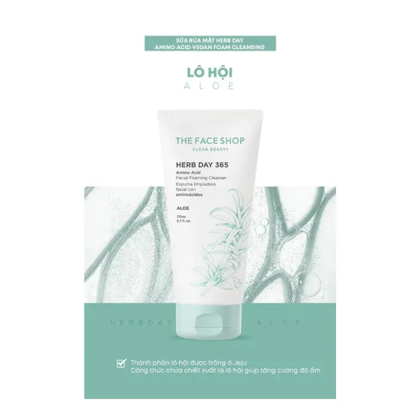 sua-rua-mat-the-face-shop-lam-min-da-herb-day-365-amino-acid-facial-foaming-cleanser-aloe-170ml-5
