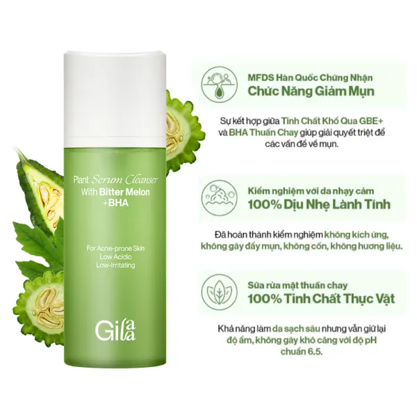 sua-rua-mat-kho-qua-sach-da-giam-mun-gilaa-plant-serum-cleanser-with-bitter-melon-bha-160g-2