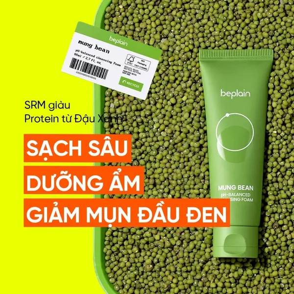 sua-rua-mat-beplain-dau-xanh-can-bang-do-ph-mung-bean-ph-balanced-cleansing-foam-160ml-3