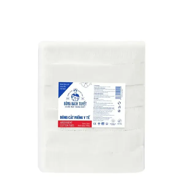 bong-cat-mieng-y-te-bong-bach-tuyet-cotton-pads-5cmx5cm-500gr-1