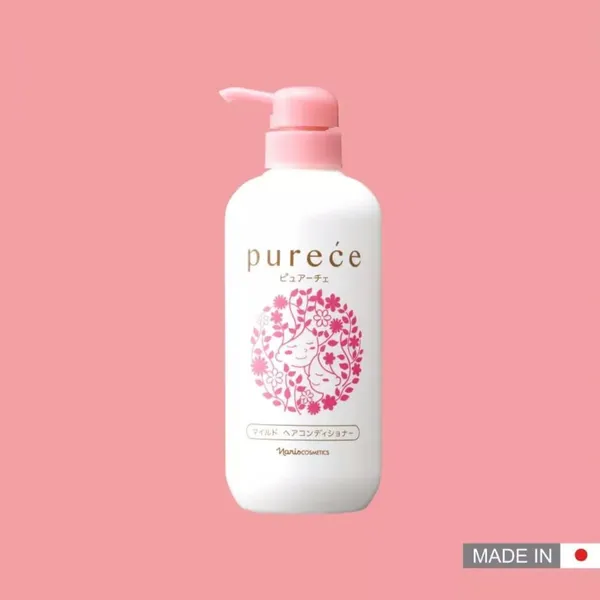 Purece Dầu Xả Dưỡng Tóc Naris Purece Mild Hair Conditioner 550ml