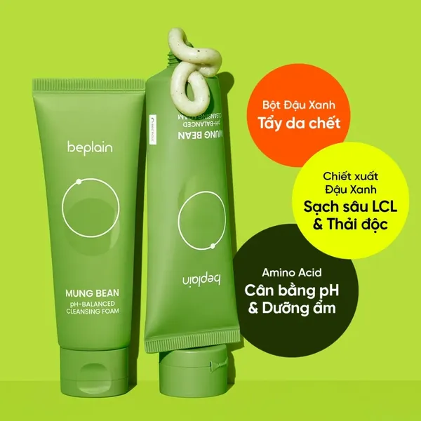 sua-rua-mat-beplain-dau-xanh-can-bang-do-ph-mung-bean-ph-balanced-cleansing-foam-160ml-4