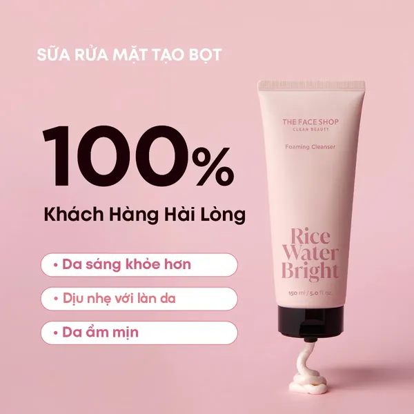 sua-rua-mat-lam-sang-da-thefaceshop-rice-water-bright-cleansing-foam-300ml-4